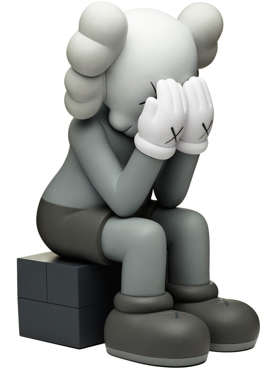 KAWS Sculptures for sale - Passing Through (Grey) – Artetrama.