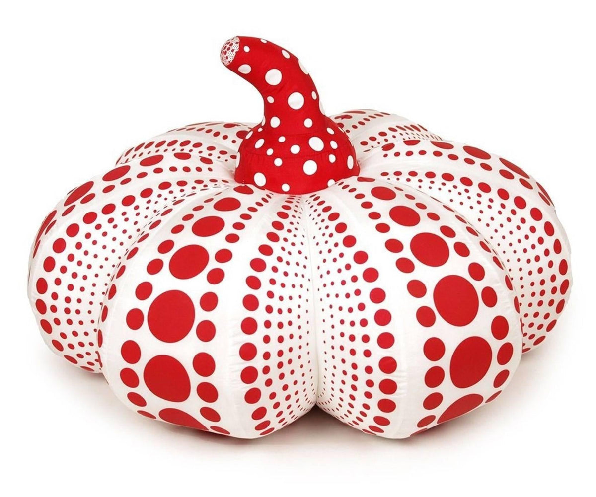 Yayoi Kusama large soft sculpture pumpkin