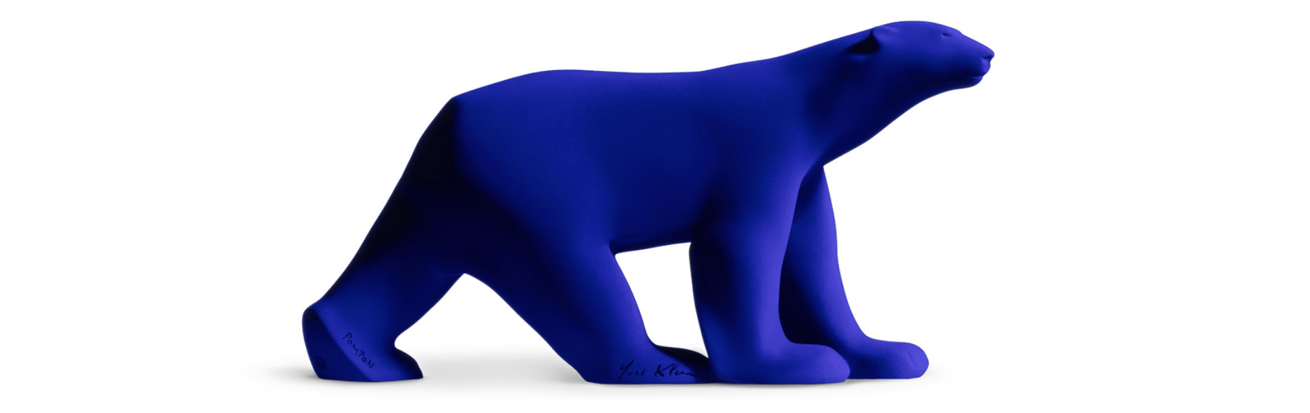 The sculpture “L’Ours Klein”: The meeting of two masters