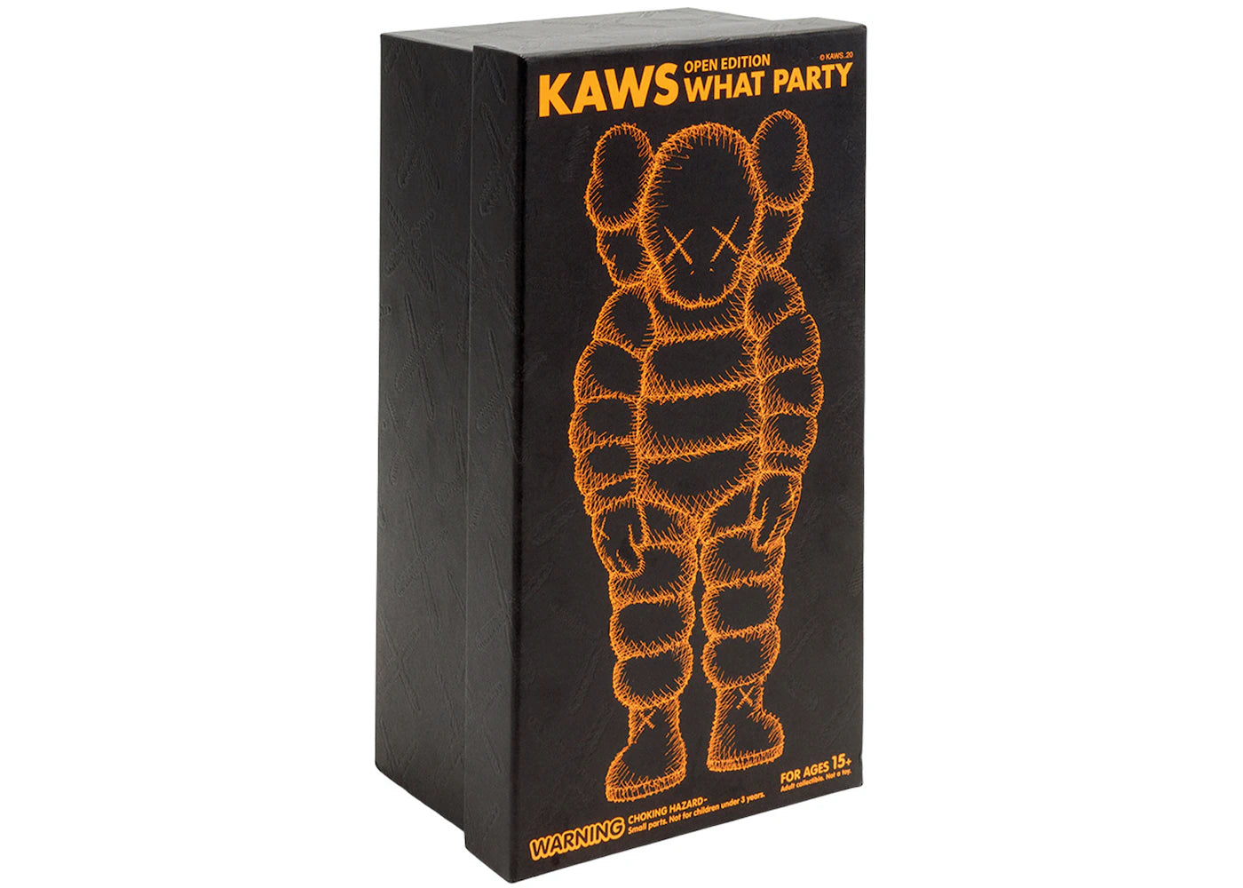KAWS Sculptures for sale - What Party (Orange) – ARTETRAMA