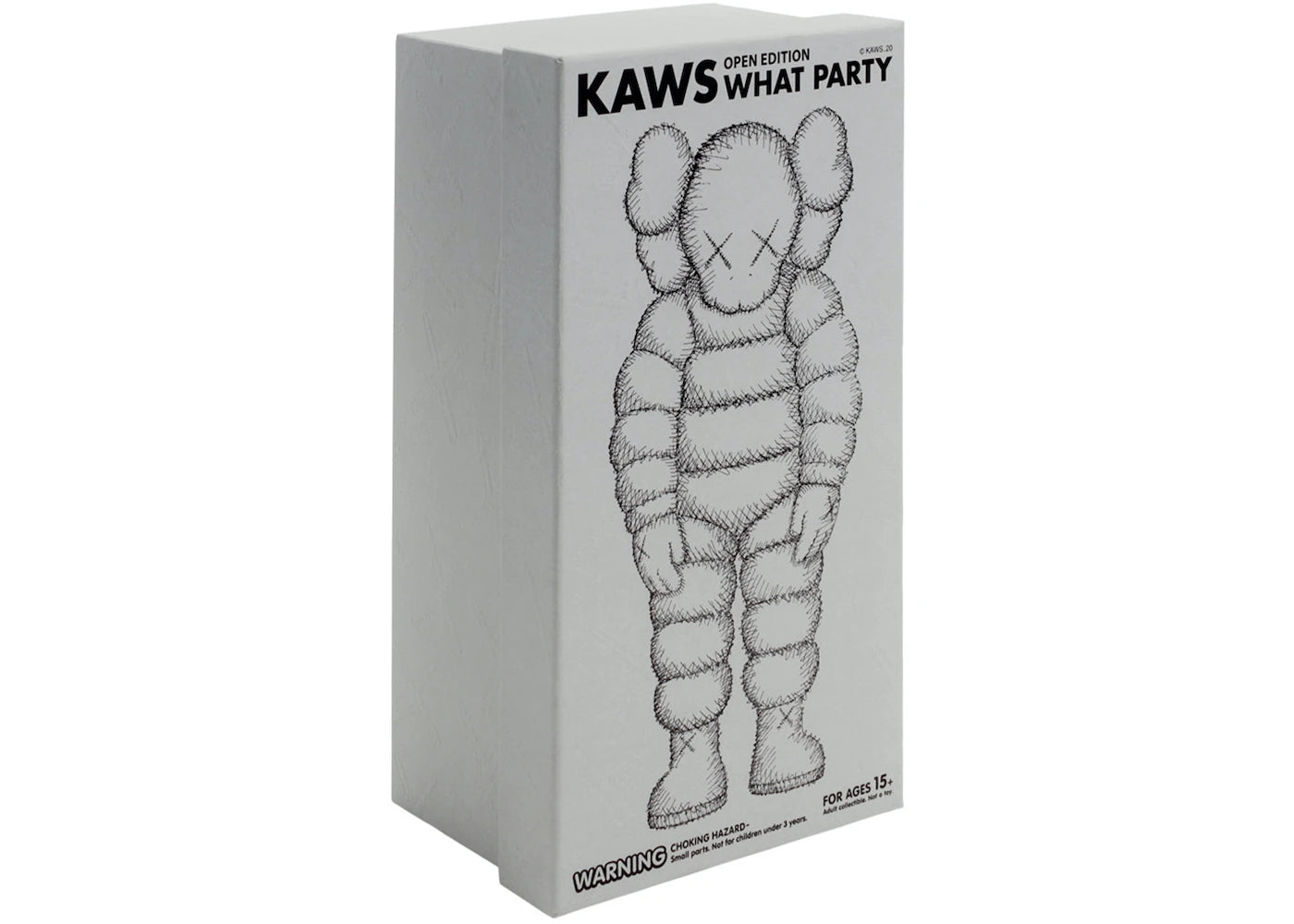KAWS Sculptures for sale - What Party (White) – ARTETRAMA