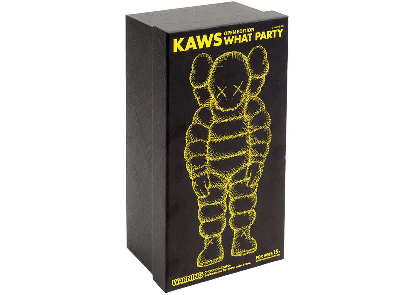 KAWS Sculptures for sale - What Party (Yellow) – ARTETRAMA