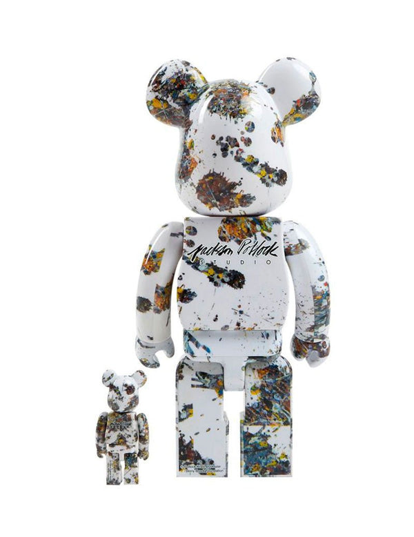 Bearbrick Medicom Toys for sale - Jackson Pollock (v3) SPLASH 400 ...