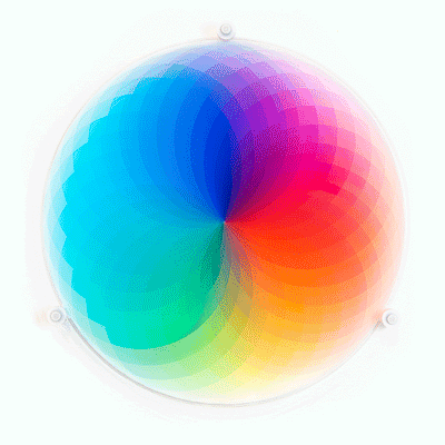 Felipe Pantone Artworks for sale: Subtractive Variability Compact 2 - artetrama